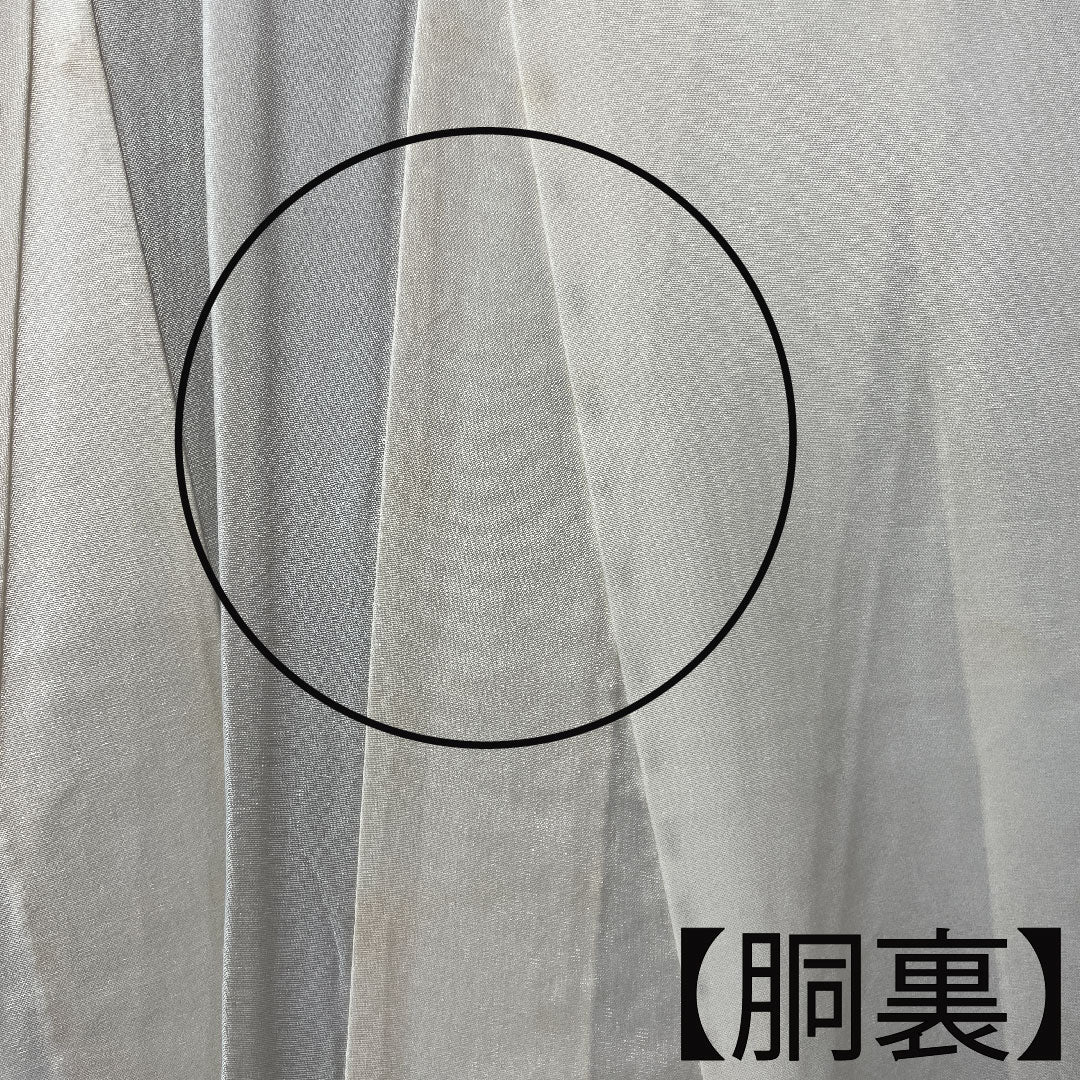 大島紬 身丈160cm 裄丈63.5cm 緯総絣 七宝 正絹 Aランク 袷 黒系 1116002583410