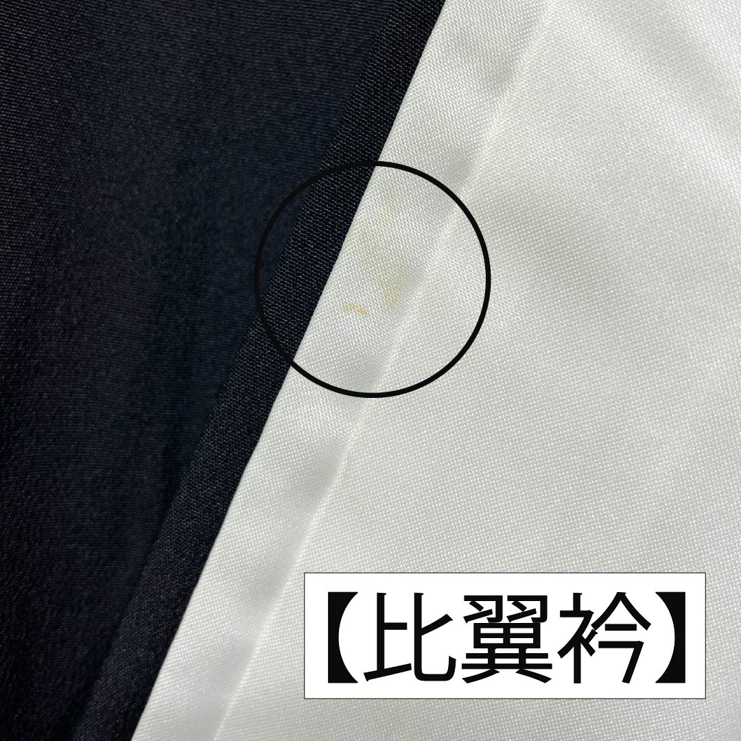 黒留袖 ポリエステル Aランク 身丈161.5cm 裄丈65.5cm 袷 京友禅 吉祥文様 五つ紋 五三桐 鳳凰 流水 松 五つ紋 黒系 1111001793410