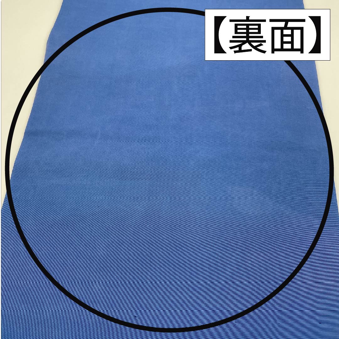 Nagoya Obi, Pure Silk, Grade A, Tsuyukusairo (Dew Grass Green), Stencil Dyed with Bingata-inspired Floral Pattern, 350cm Long, Pointed Pattern, Casual Style, Blue, Product Number: 1124010583317, Nagoya Style