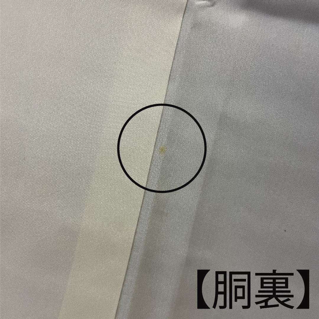 大島紬 身丈159cm 裄丈65cm 経緯絣 草花模様 正絹 Bランク 袷 茶系 1116001253314