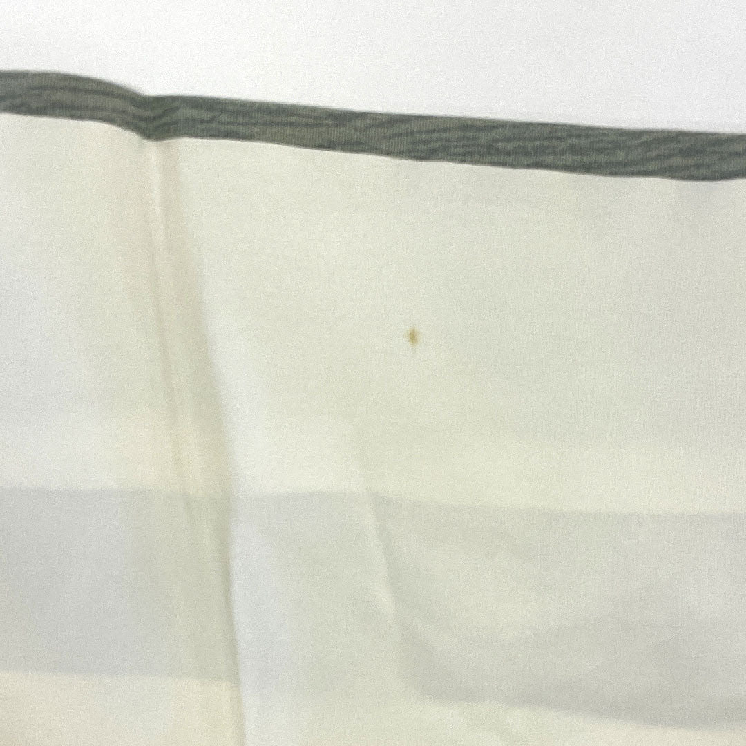 小紋 身丈160cm 裄丈63cm 袷 幾何学模様 正絹 Aランク 緑系 1115000233319