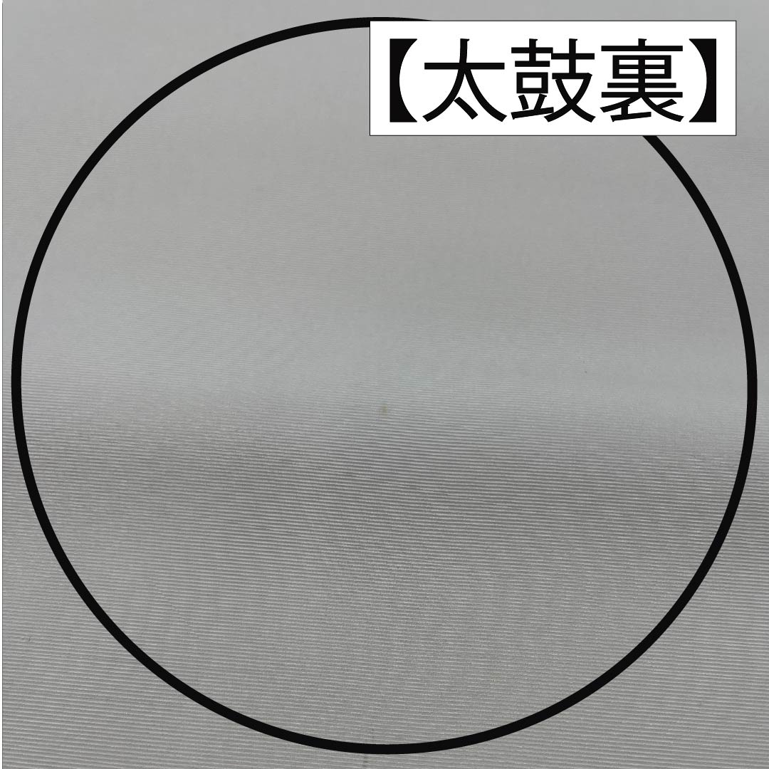 名古屋帯 ポリエステル Bランク 唐花 染め帯 帯丈368cm ポイント柄 カジュアル 白系 1124010854311 名古屋仕立て