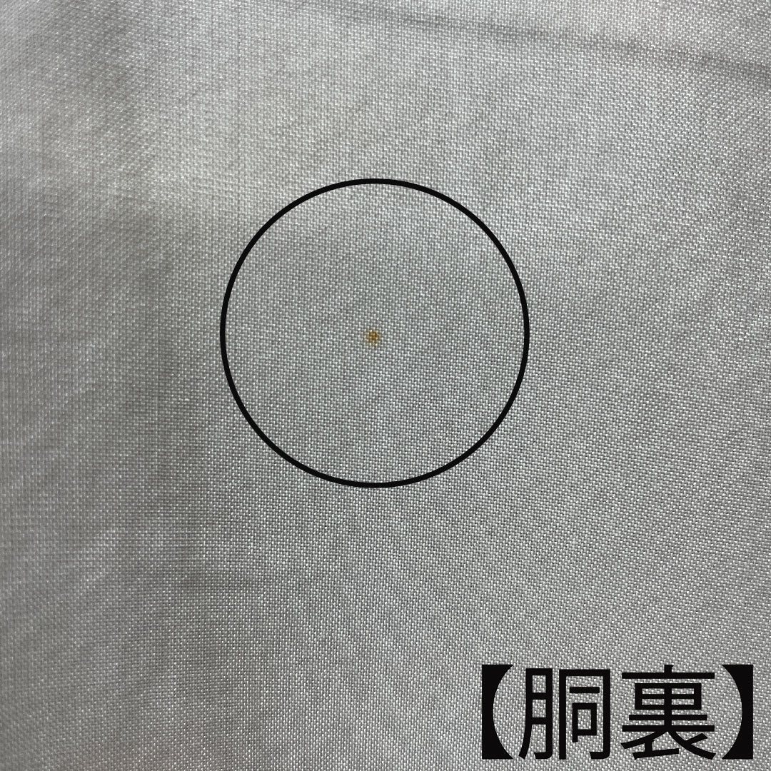 小紋 身丈158cm 裄丈63.5cm 袷 濃紺色 京紅型 松 梅 正絹 Aランク 紺系 1115003433318