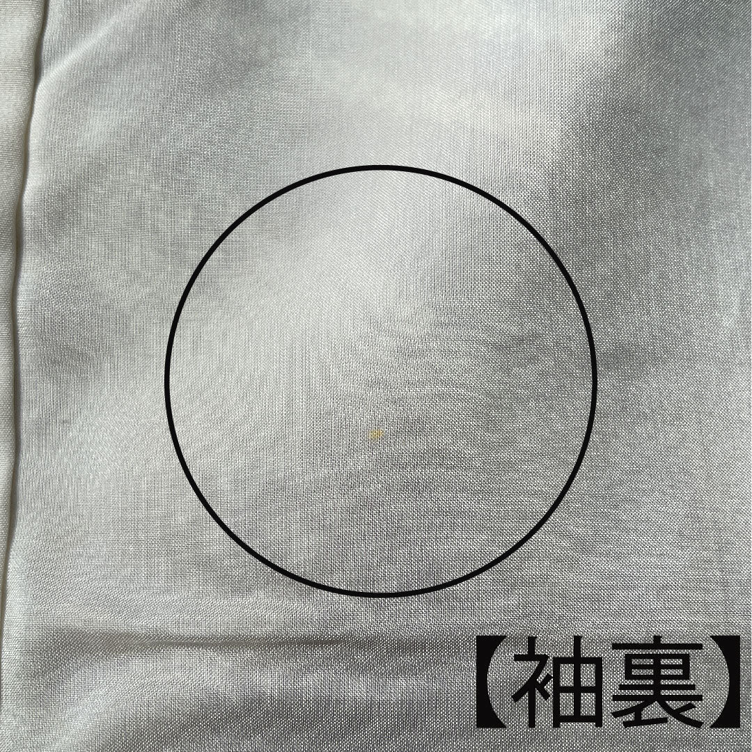 Homongi, lined, length 155cm, sleeve length 63cm, grape color, tie-dye, embroidery, running water, pure silk, A rank, purple, 1112002533320