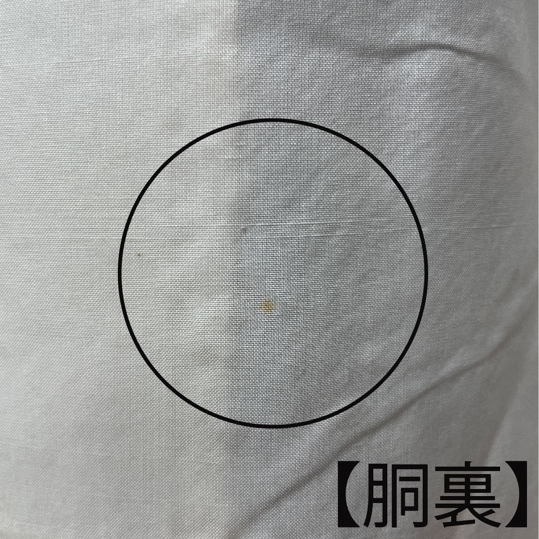 小紋 身丈158cm 裄丈63.5cm 袷 濃紺色 京紅型 松 梅 正絹 Aランク 紺系 1115003433318