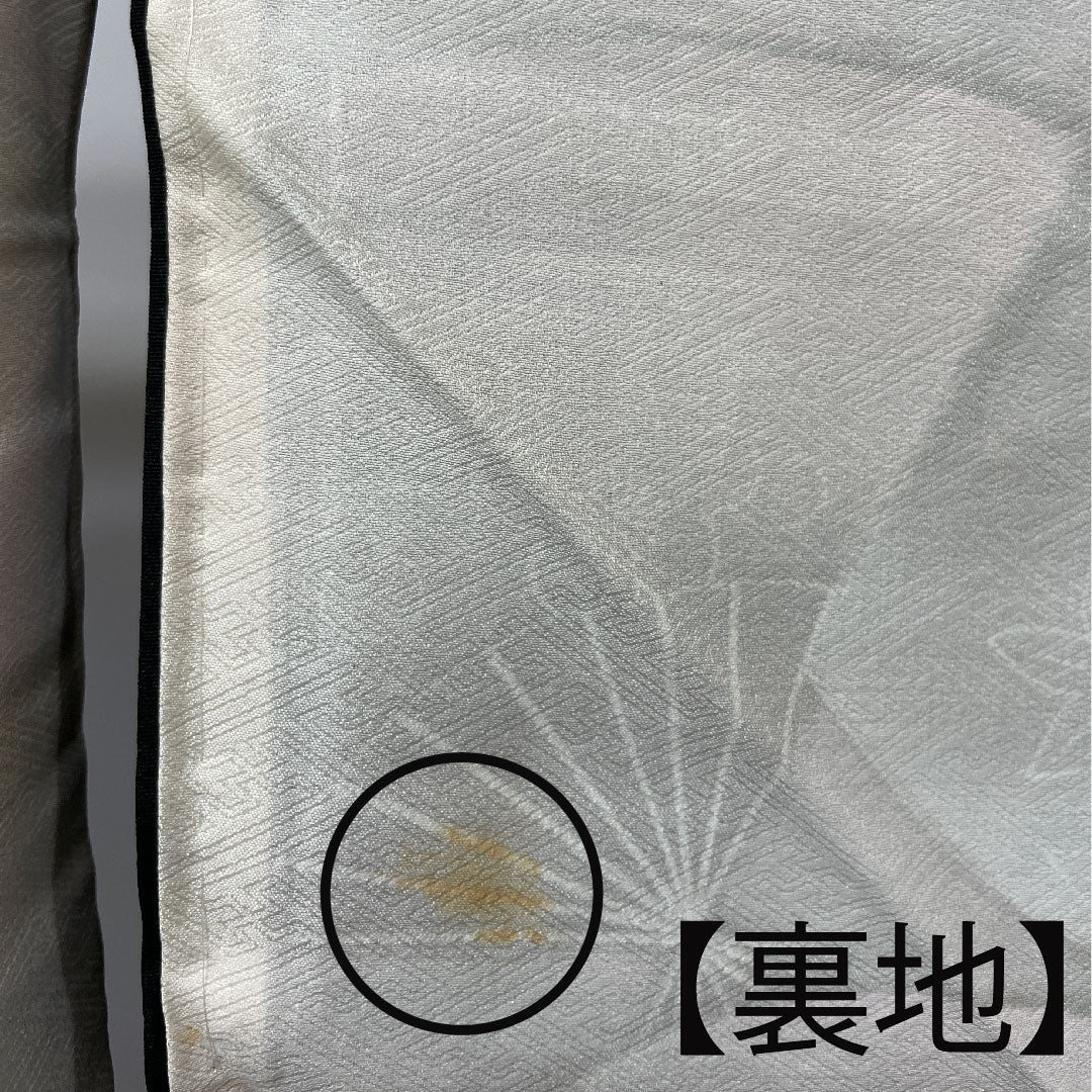 羽織 正絹 身丈78cm 裄丈64cm 黒羽織 京友禅 梅 紅葉 Aランク 袷 黒系 1117000793910