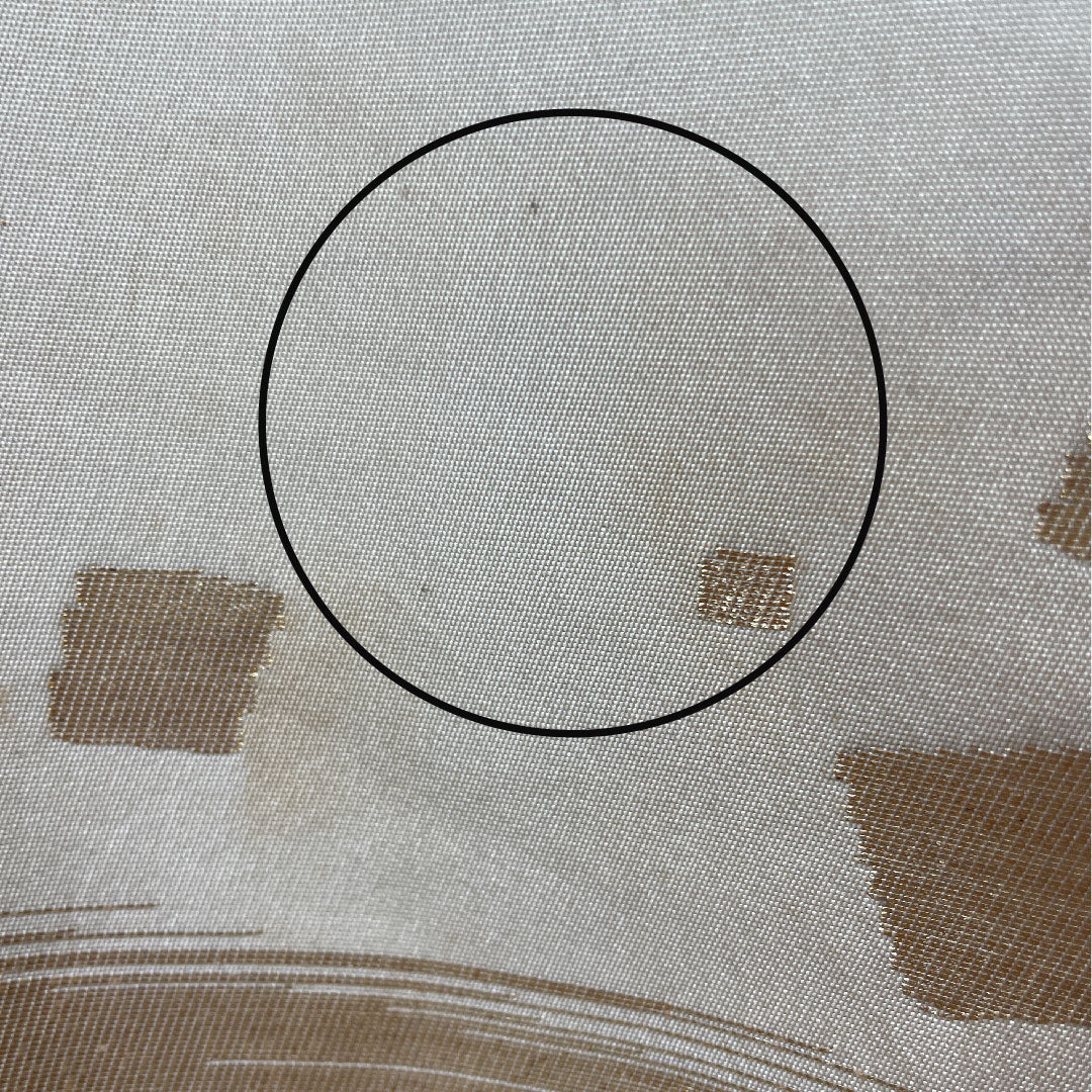 色打掛 身丈184cm 千總 大丸 千歳契松文 金駒刺繡 正絹 Bランク 袷 クリーム系 1110000604915