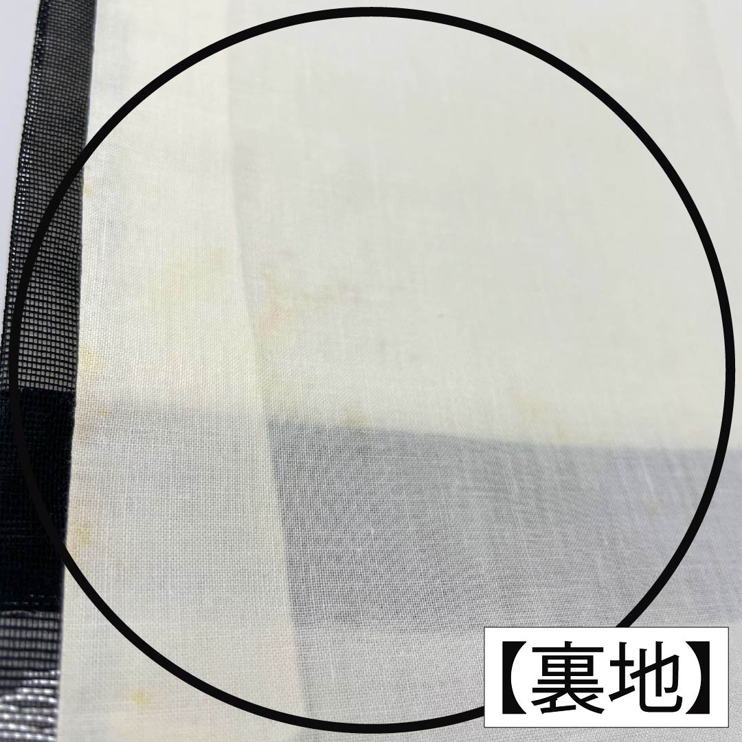 名古屋帯 正絹 Aランク 開き仕立て 黒色(くろいろ) 夏帯 草花模様 帯丈353cm 六通 セミフォーマル 黒系 1124012933310