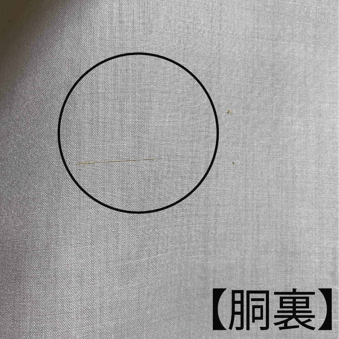 紬 身丈164cm 裄丈61.5cm 鴇鼠色 一斤染色 麻の葉模様 正絹 Aランク 袷 グラデ 1116001773499