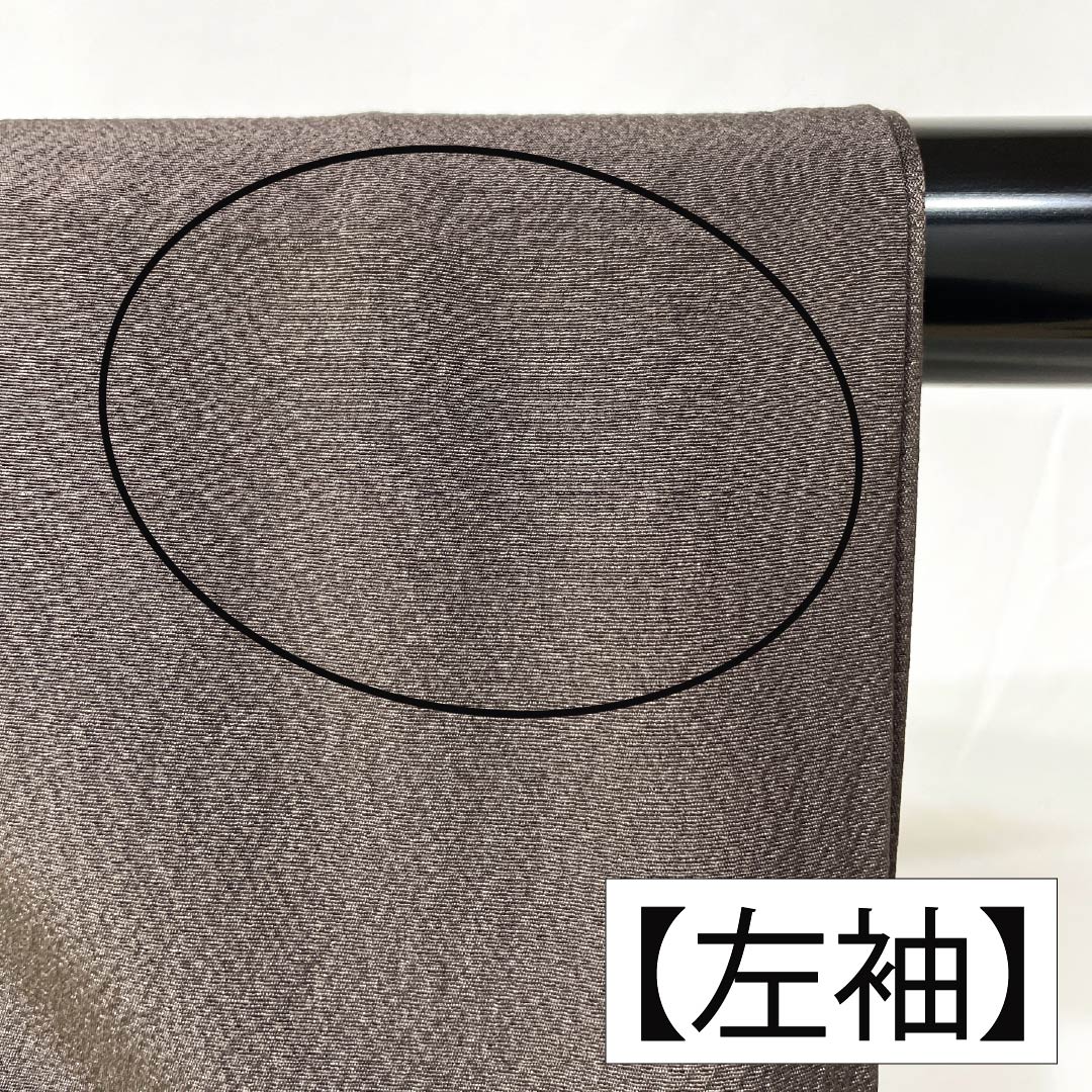 Furisode Kimono (long-sleeved kimono) made of pure silk, rank B, length 173.5cm, sleeve length 69.5cm, lined, ink-colored (sumi-iro) Kyoto Yuzen pattern, ball design, gray tones, product number 1113002744622