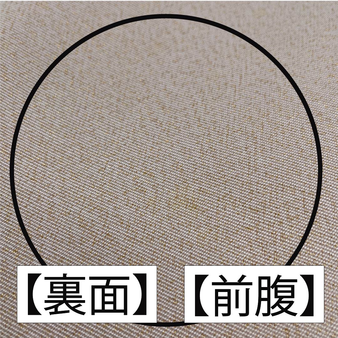 袋帯 正絹 薄肉色(うすにくいろ) 雲取り 帯丈366cm Bランク ポイント柄 フォーマル クリーム系 1123011744315