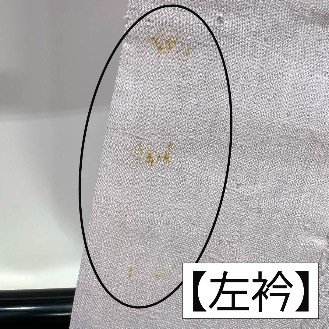 訪問着 正絹 Bランク 単衣 身丈165.5cm 裄丈64.5cm 白藤色(しらふじいろ) 紬地 絞り 作家物 辻ヶ花 紫系 1112007554520