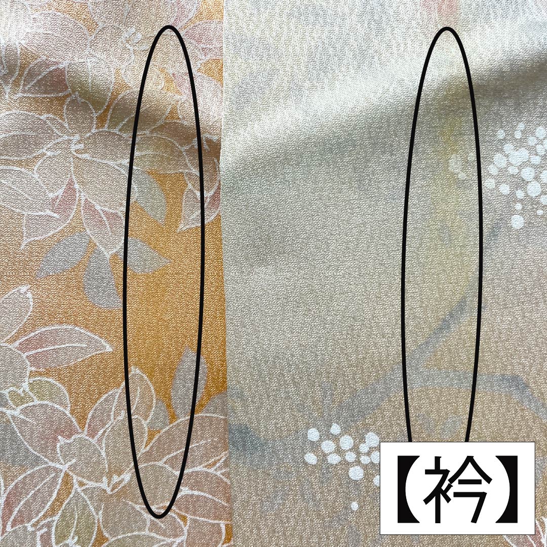 小紋 正絹 身丈154.5cm 裄丈63.5cm 袷 朱華色(はねずいろ) 総花 Bランク 橙系 1115004994226