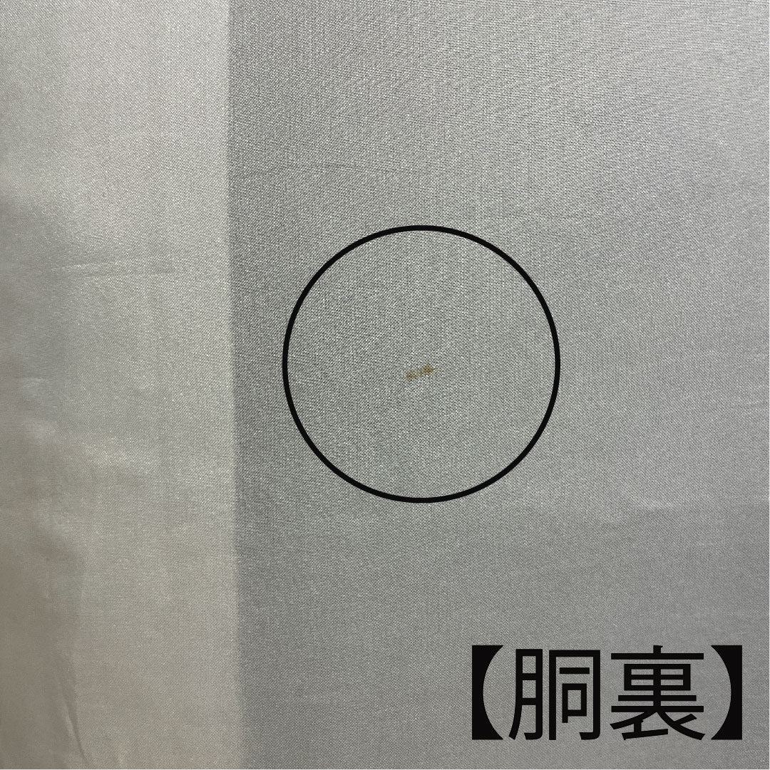 大島紬 身丈166cm 裄丈67cm 緯総絣 亀甲 正絹 Bランク 袷 緑系 1116001554519