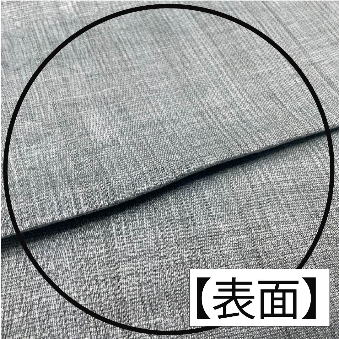 袋帯 正絹 湊鼠色(みなとねずいろ) 夏帯 抽象模様 帯丈440cm Bランク ポイント柄 セミフォーマル 水色系 1123013274324