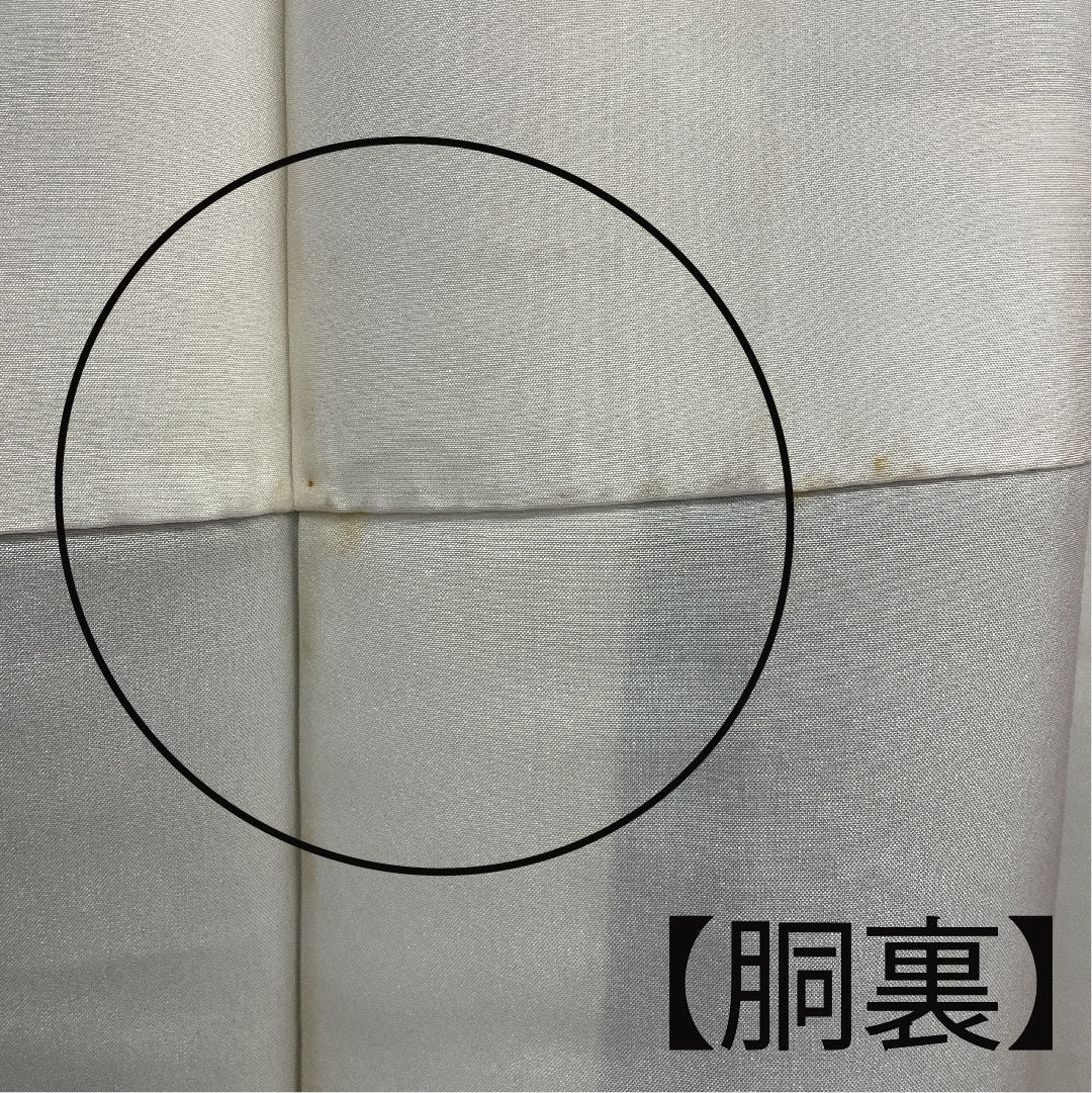 大島紬 身丈159cm 裄丈65cm 経緯絣 草花模様 正絹 Bランク 袷 茶系 1116001253314