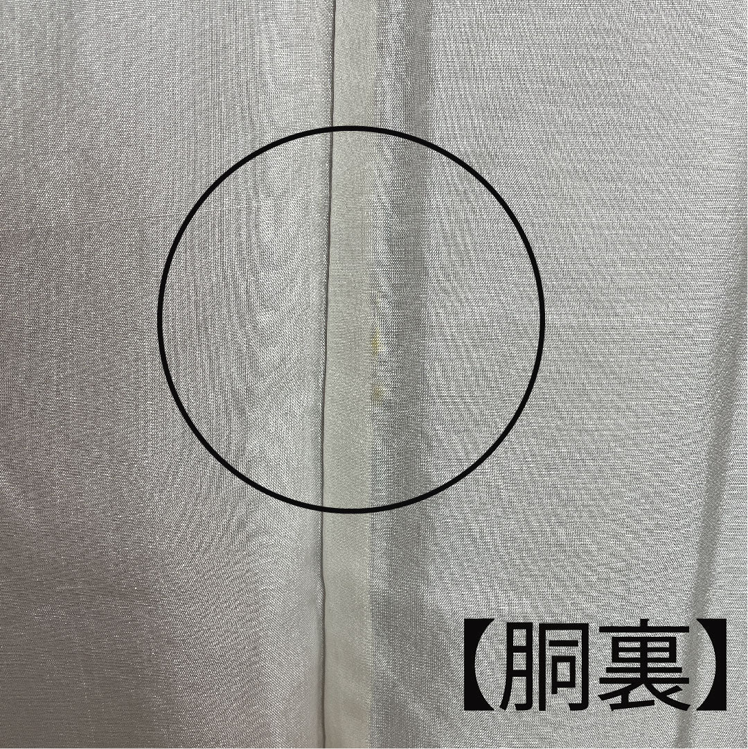 訪問着 袷 身丈153cm 裄丈60.5cm 草花模様 紬地 淡紅藤色 正絹 Aランク 紫系 1112001483220