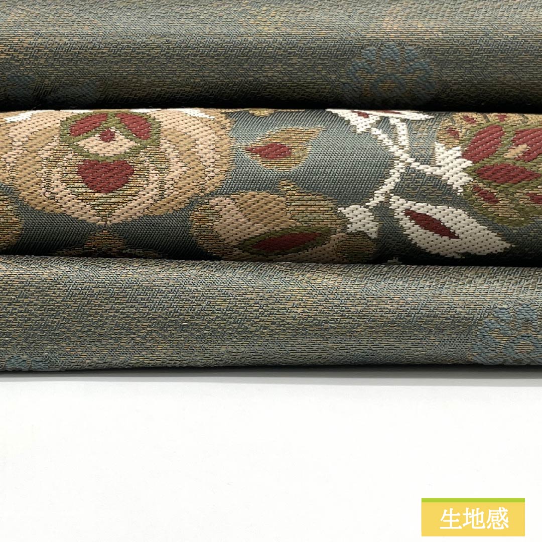 名古屋帯 正絹 Aランク 抽象模様 西陣織 帯丈357cm ポイント柄 セミフォーマル グラデーション系 1124010383399 名古屋仕立て