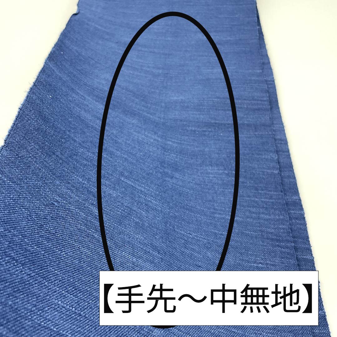 名古屋帯 正絹 Sランク 抽象花 西陣織 帯丈348cm ポイント柄 カジュアル 紺系 1124010122318 名古屋仕立て