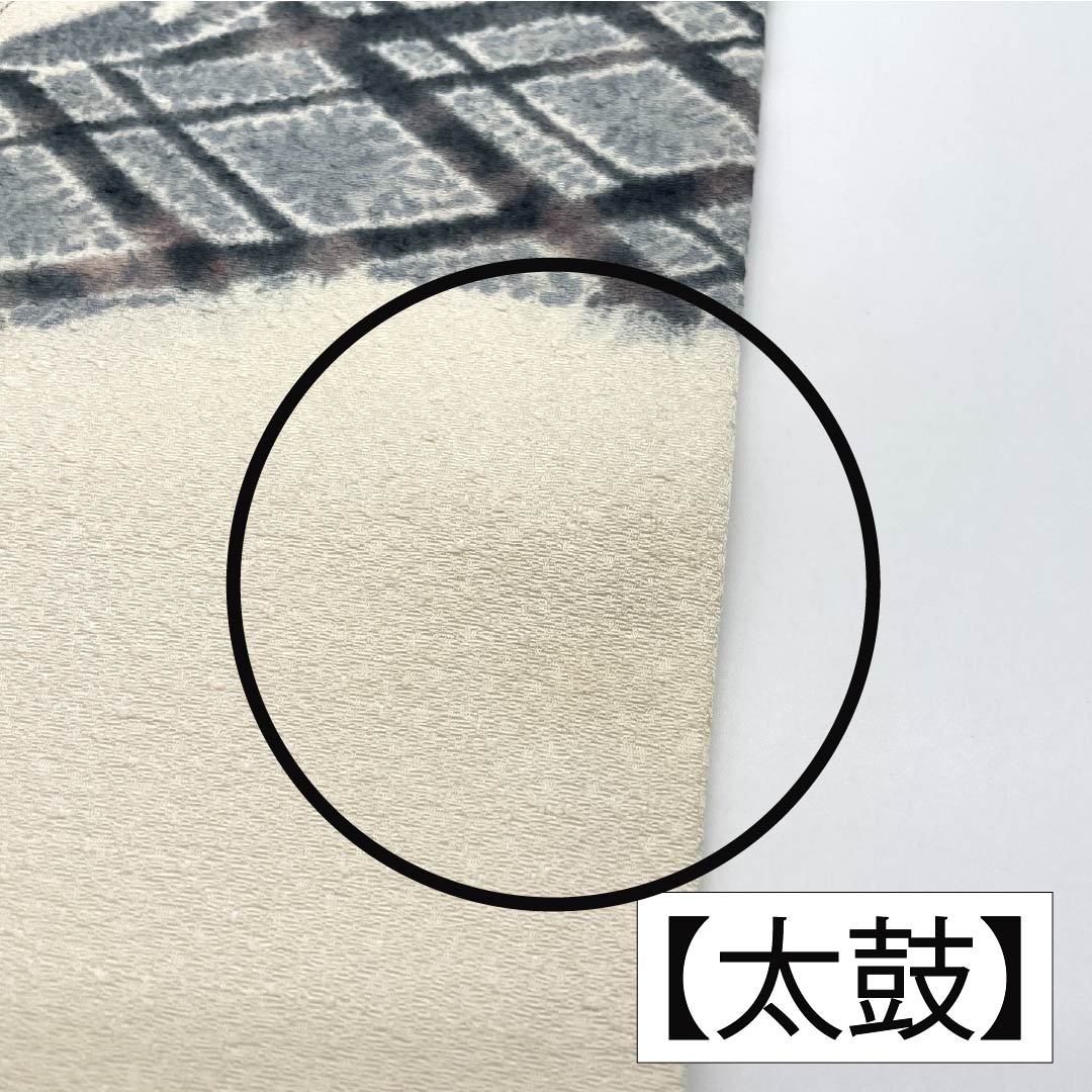 名古屋帯 正絹 Aランク 辻ヶ花 染め帯 作家物 帯丈388cm ポイント柄 カジュアル クリーム系 1124010353415 名古屋仕立て