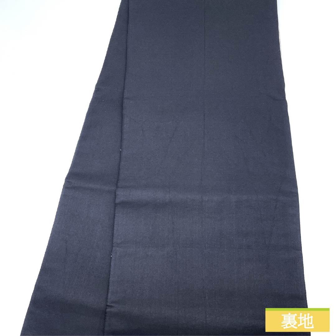 袋帯 正絹 藤煤竹色(ふじすすたけいろ) 西陣織 市松模様 桜 スーパー鈴ガード 帯丈442cm Sランク 六通 セミフォーマル 紫系 1123012972320