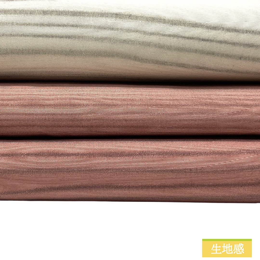 名古屋帯 正絹 Sランク 名古屋仕立て 一重梅色(ひとえうめいろ) 作家物 木目 帯丈367cm ポイント柄 カジュアル ピンク系 1124013492313