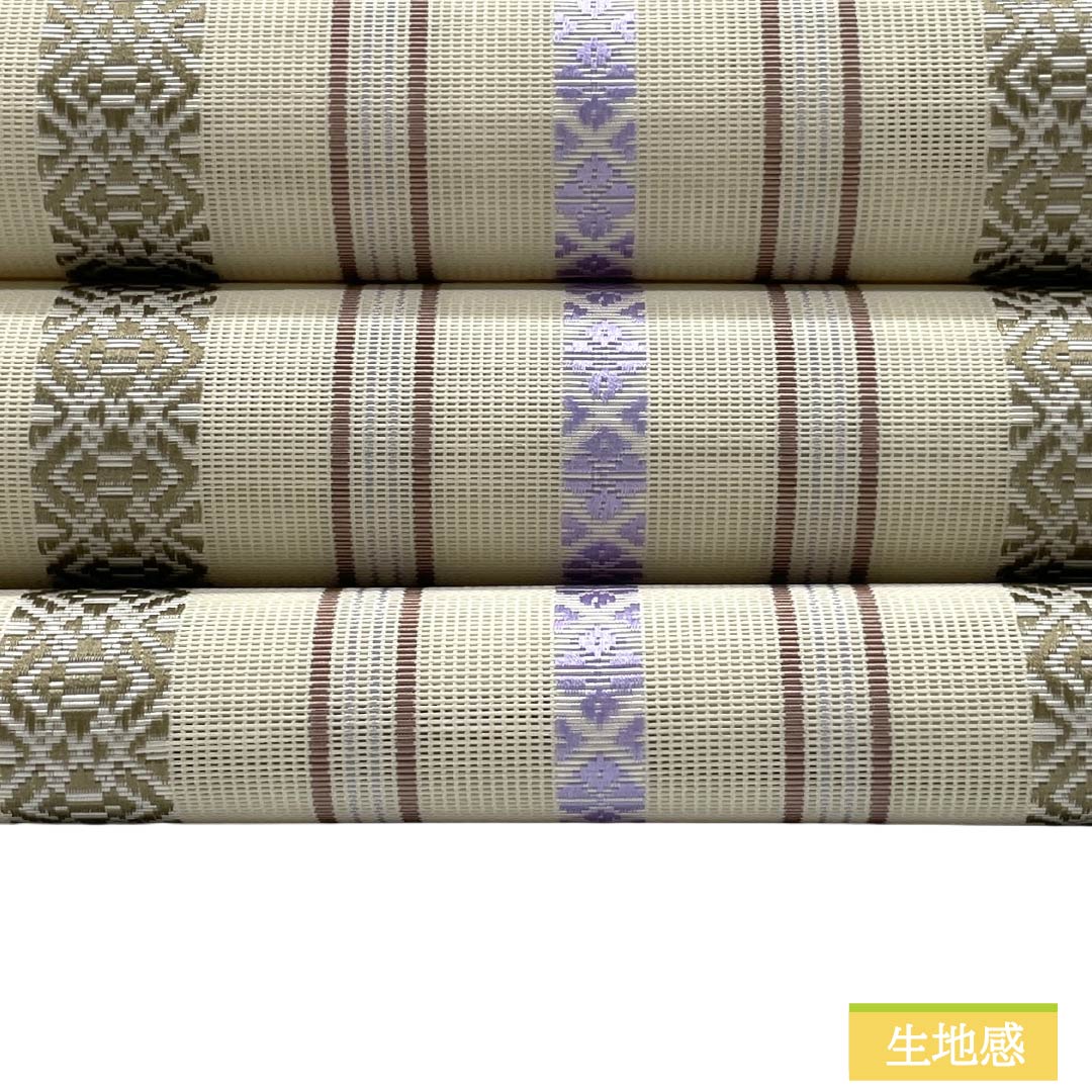 (新品)名古屋帯 正絹 NEWランク 松葉仕立て 練色(ねりいろ) 本場筑前博多織 八寸なごや帯 献上柄 帯丈371cm 全通 カジュアル ベージュ系 1124014161325