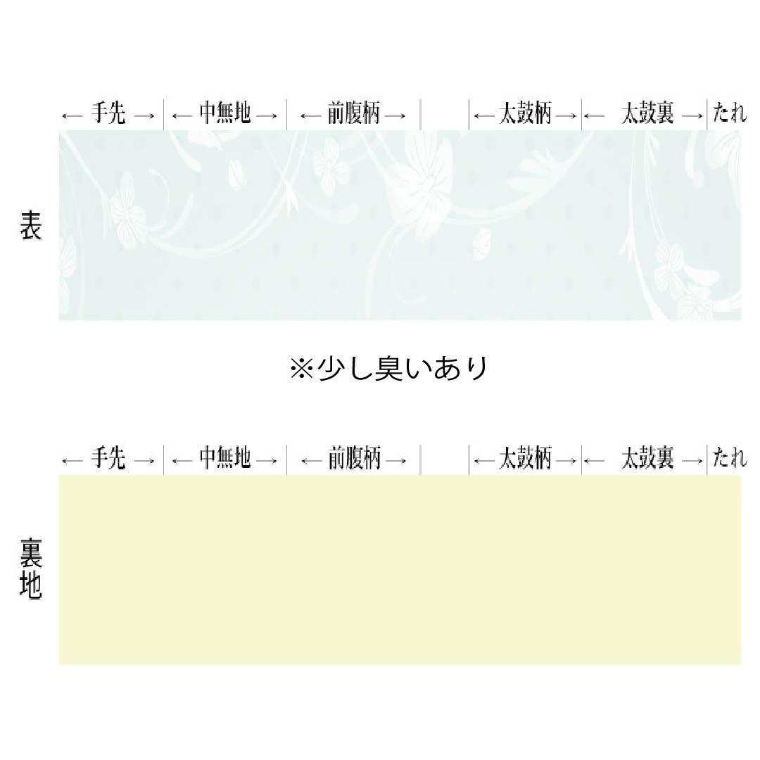 名古屋帯 正絹 Sランク 開き仕立て 真朱色(しんしゅいろ) 献上柄 夏帯 帯丈351cm 全通 カジュアル 朱系 1124013322316
