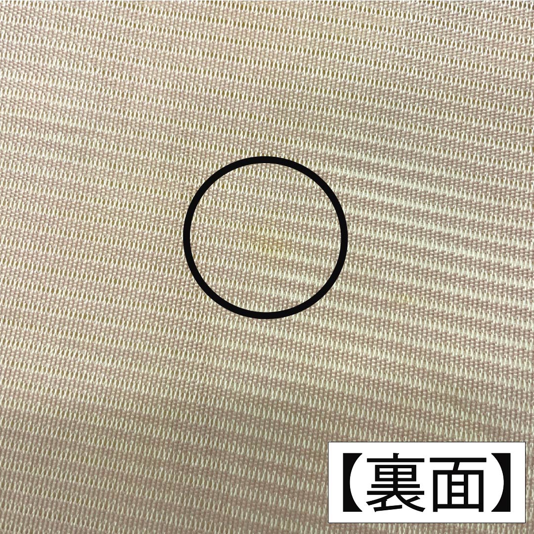 名古屋帯 正絹 Aランク 名古屋仕立て 砥粉色(とのこいろ) 植物柄 夏帯 帯丈368cm ポイント柄 セミフォーマル ベージュ系 1124013393325