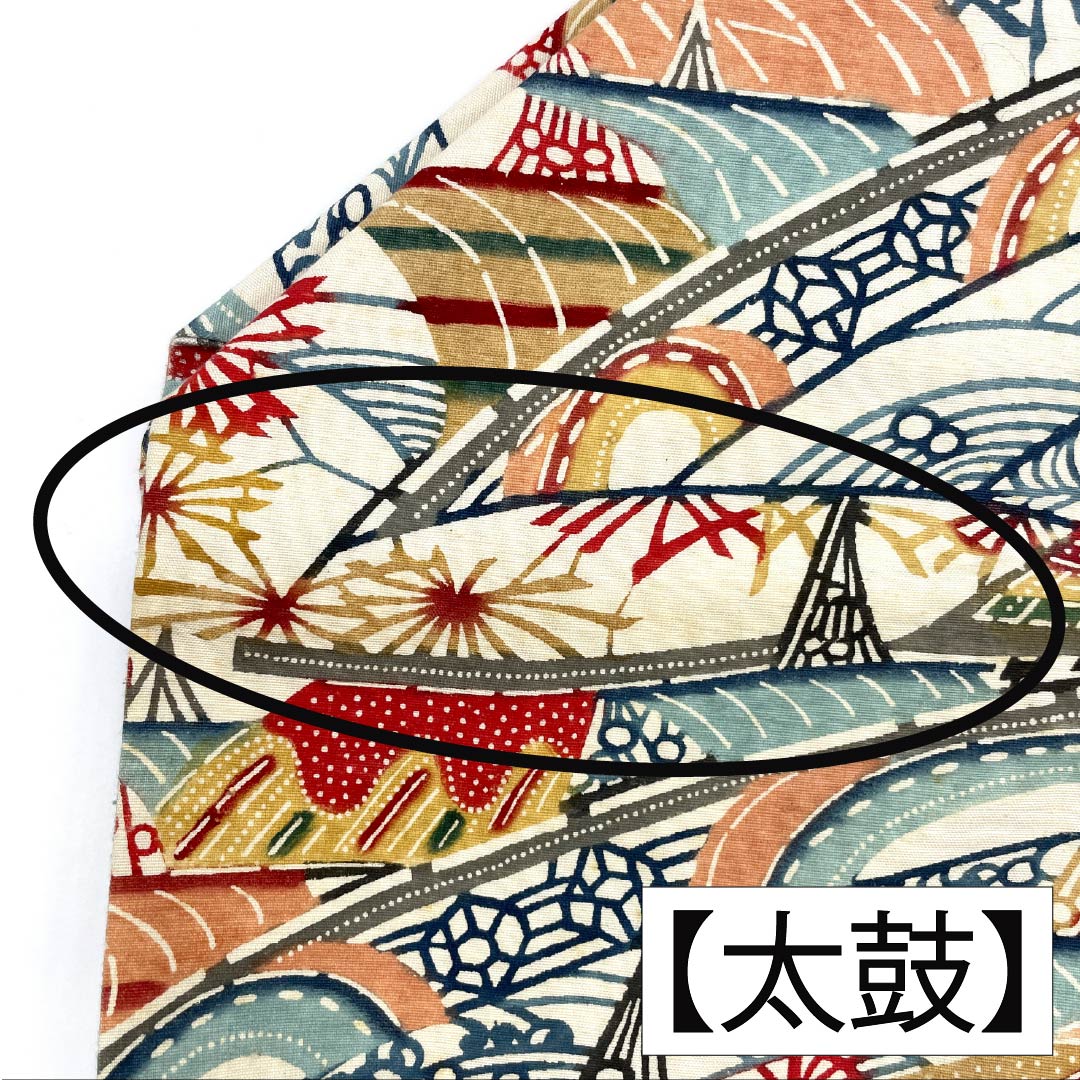 名古屋帯 正絹 Aランク 名古屋仕立て 白色(しろいろ) 型染 砧青磁色(きぬたせいじいろ) 風景柄 帯丈333cm 六通 カジュアル 白系 1124012223311