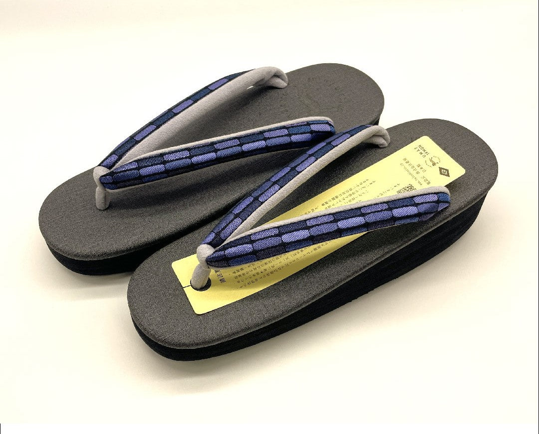 (新品未使用品)カレンブロッソ カフェ草履 Lサイズ グレー系 NEWランク 1122000481422