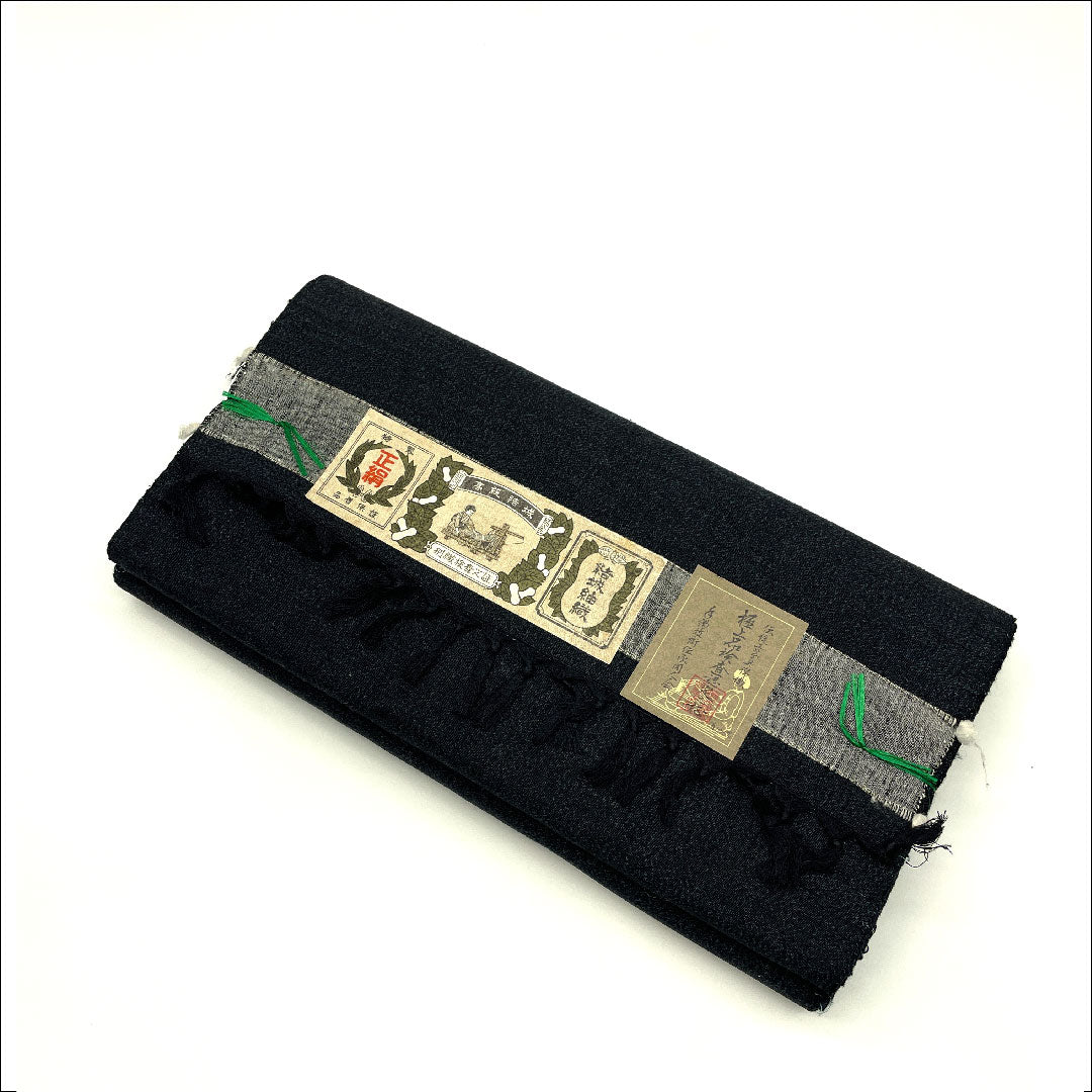 反物 紬 正絹 本真綿 結城紬 アンサンブル Aランク 緑系 1130000453919