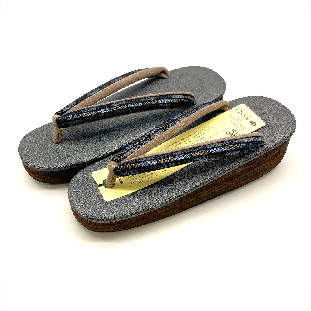 リサイクル着物】（新品未使用品）カレンブロッソ カフェ草履 Lサイズ 