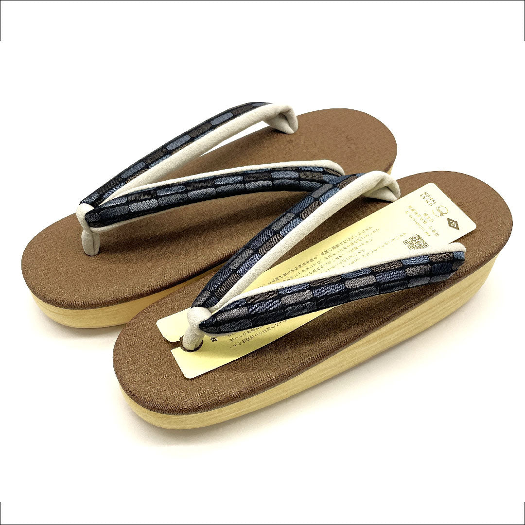 (新品未使用品)カレンブロッソ カフェ草履 Mサイズ 茶系 NEWランク 1122000591314