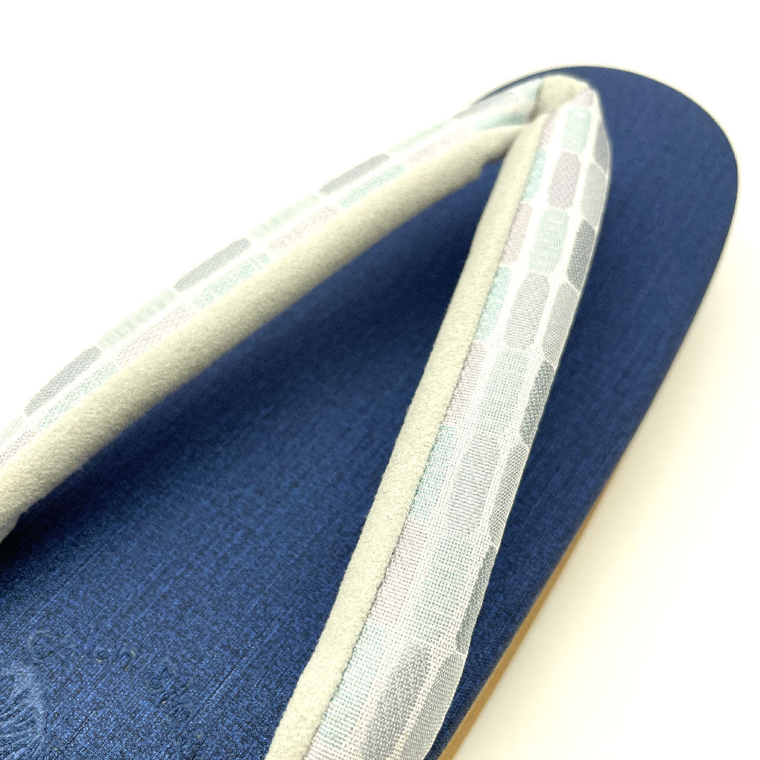(Brand new, unused) Karen Blosso Cafe Sandals, Size L, Blue, NEW Rank, 1122000721417