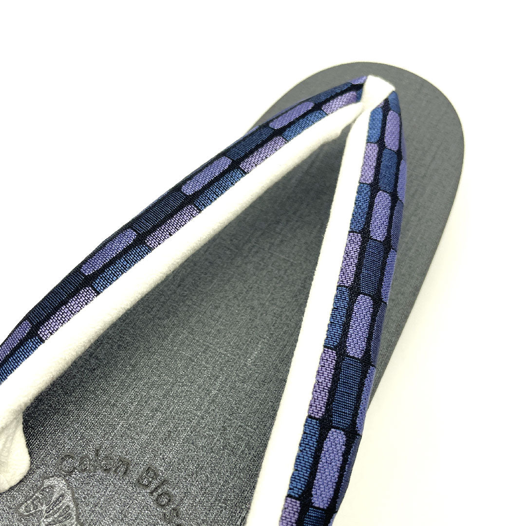 (新品未使用品)カレンブロッソ カフェ草履 Mサイズ グレー系 NEWランク 1122000521322