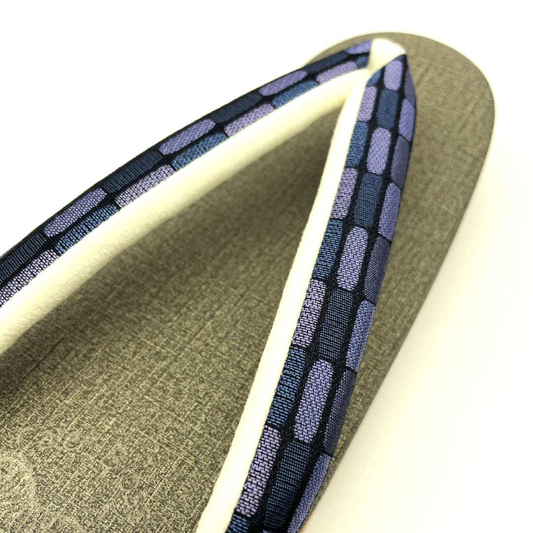 (新品未使用品)カレンブロッソ カフェ草履 Lサイズ グレー系 NEWランク 1122000711422