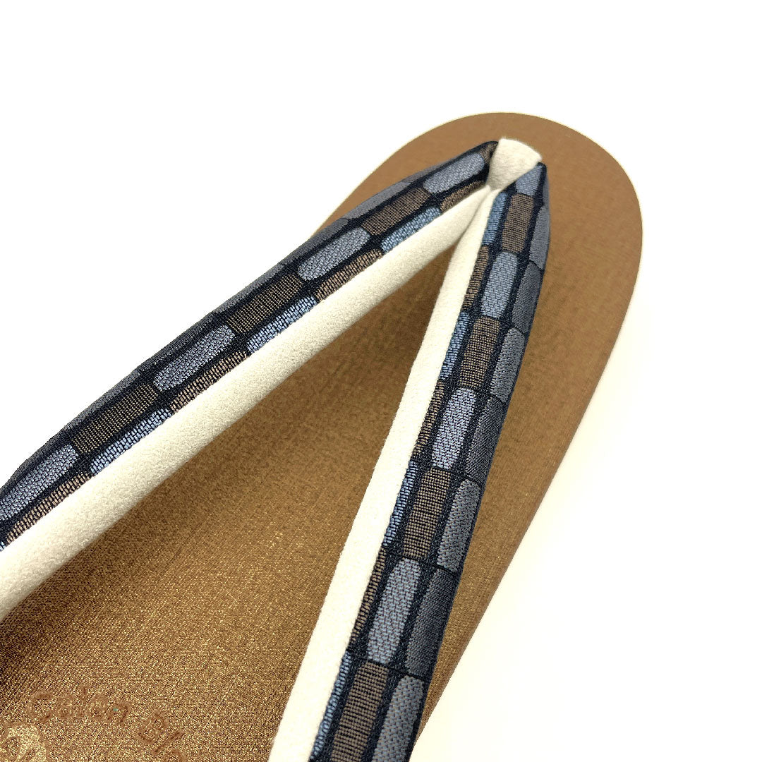 (新品未使用品)カレンブロッソ カフェ草履 Mサイズ 茶系 NEWランク 1122000591314