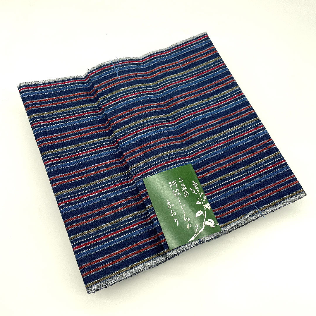 Yukata cloth, cotton, Awa Shijira, Important Intangible Cultural Property, genuine indigo dye, S rank, navy blue, 1130000392918