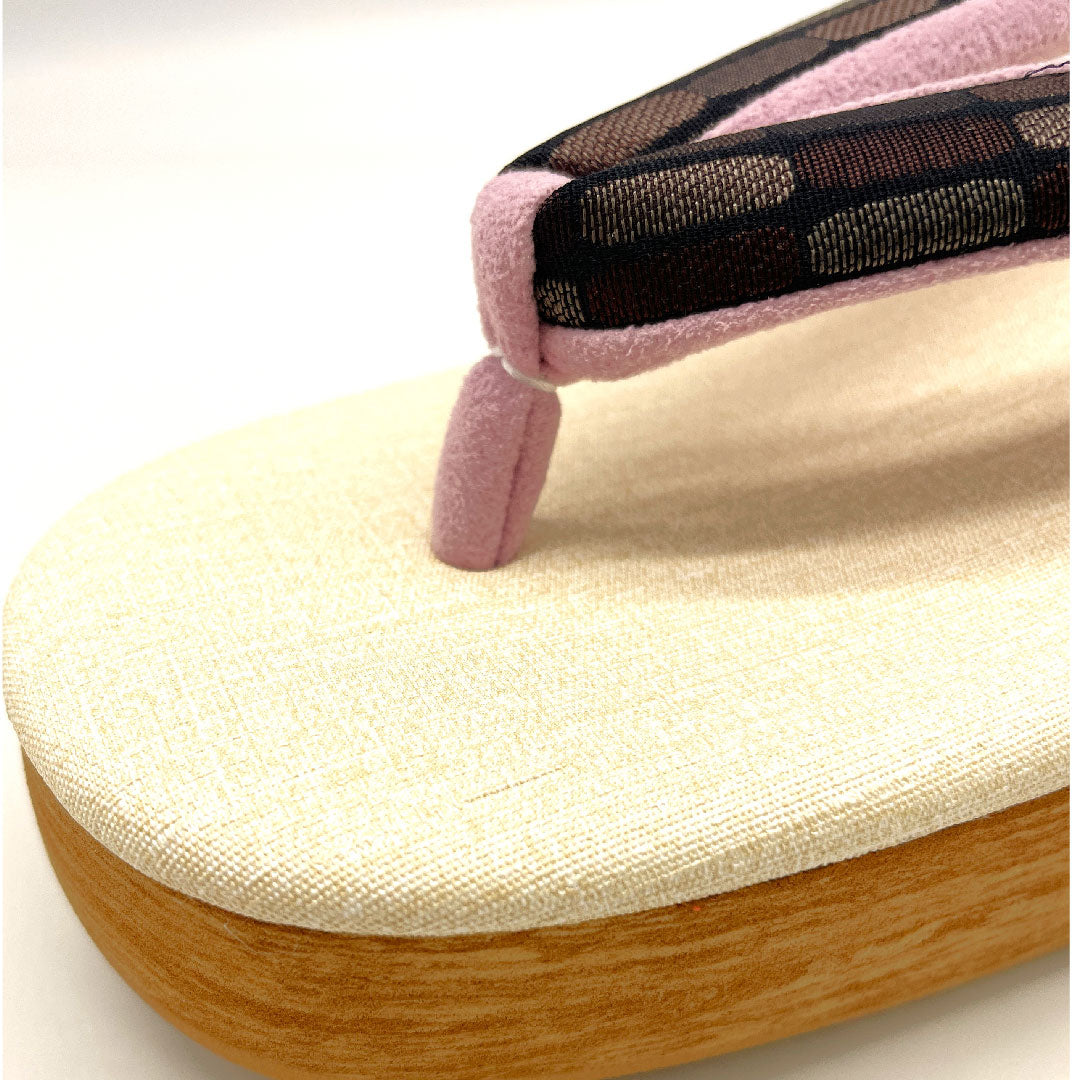 (新品未使用品)カレンブロッソ カフェ草履 Lサイズ クリーム系 NEWランク 1122000351415