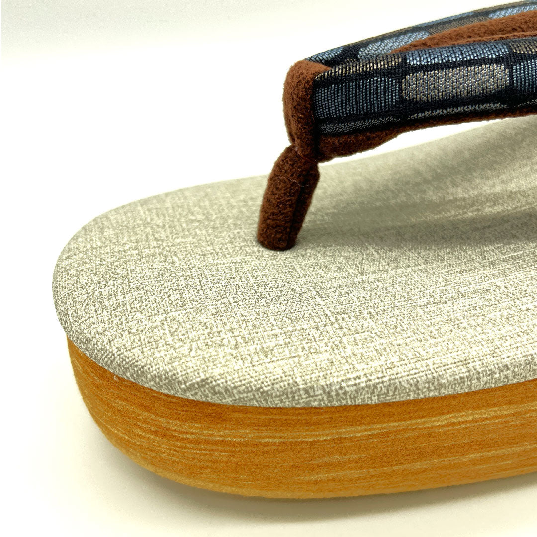 (Brand new, unused) Karen Blosso Cafe Sandals, Size M, Gray, NEW Rank, 1122000501322