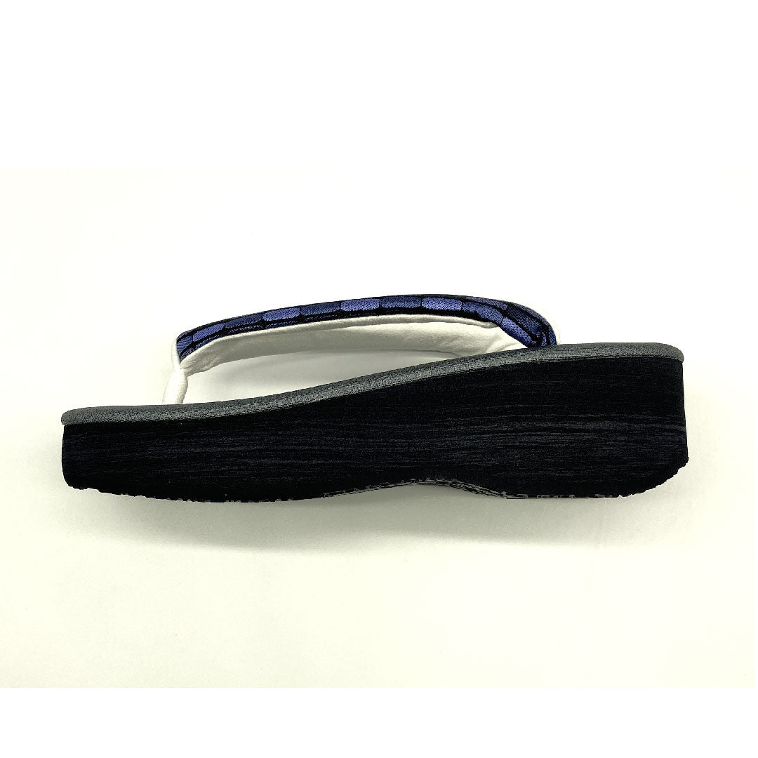 (新品未使用品)カレンブロッソ カフェ草履 Mサイズ グレー系 NEWランク 1122000521322