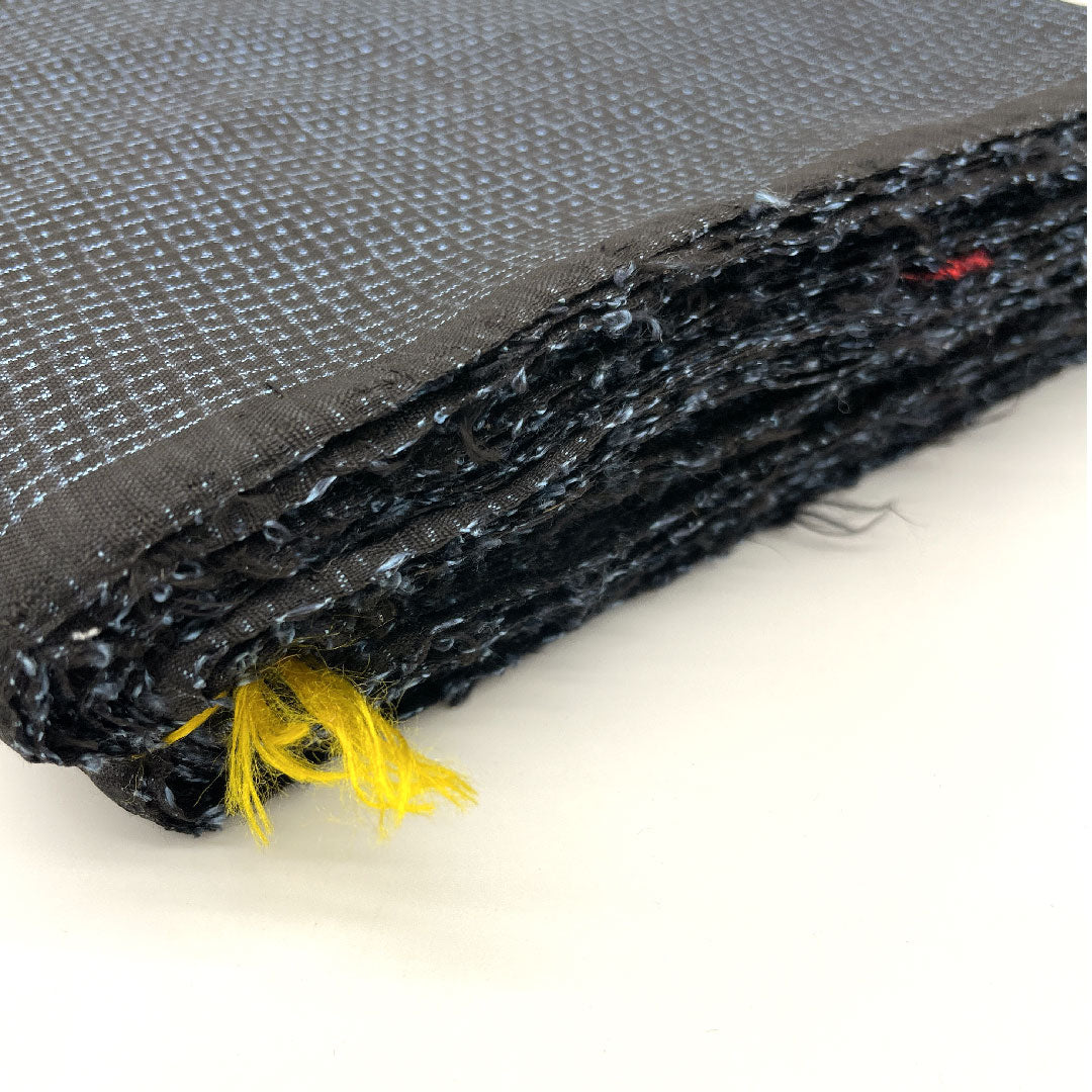 Men's cloth, pure silk, muddy Oshima Tsumugi, 80 tortoiseshell pattern, S rank, black, 1130000112910