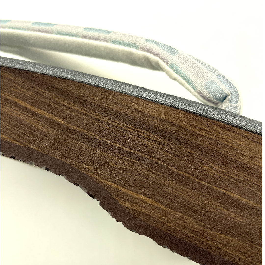 (新品未使用品)カレンブロッソ カフェ草履 Lサイズ グレー系 NEWランク 1122000381422