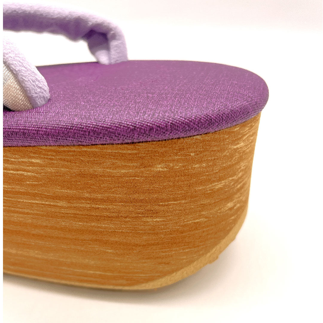 (Brand new, unused) Karen Blosso Cafe Sandals, Size M, Purple, NEW Rank, 1122000841320