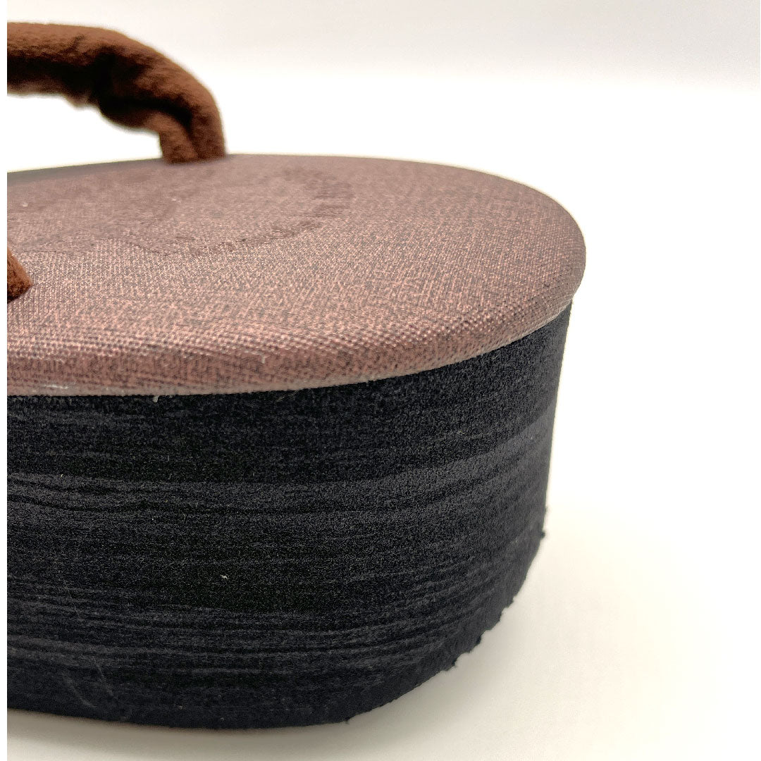 (Brand new, unused) Karen Blosso Cafe Sandals, Size L, Brown, NEW Rank, 1122000871414