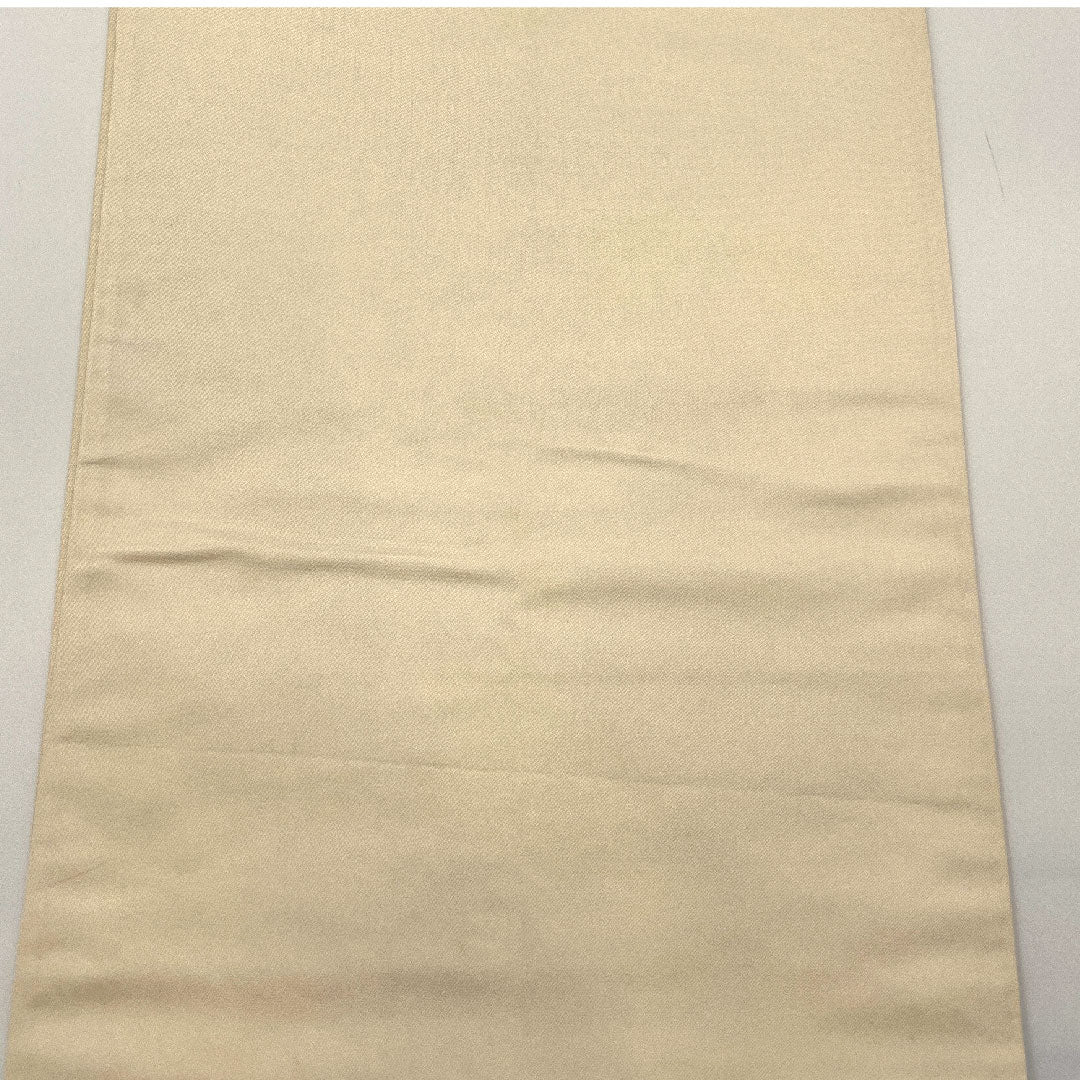 袋帯 菱 吉祥文様 鶴 帯丈432cm 正絹 Aランク ポイント柄 フォーマル 白系 1123002413311