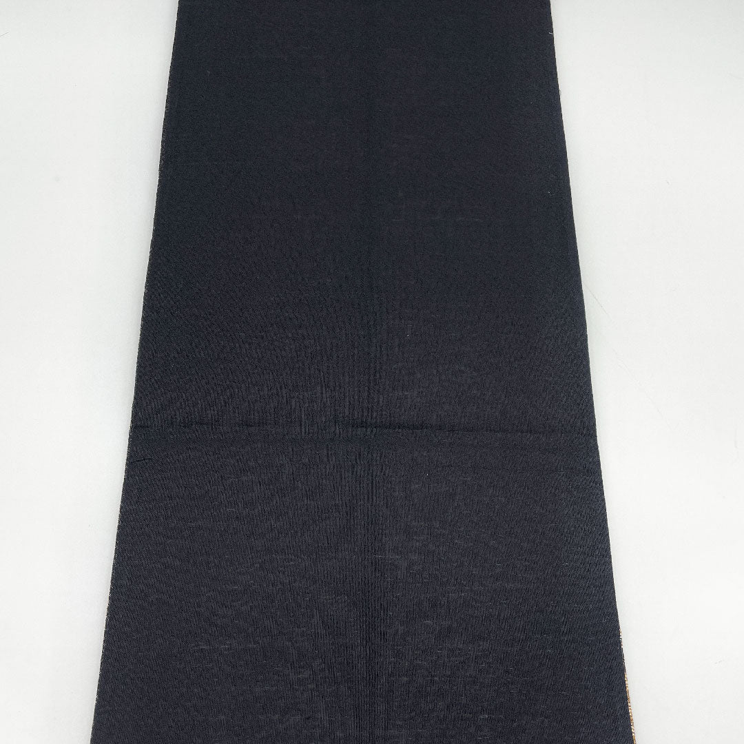 袋帯 帯丈450cm 正絹 Sランク 六通 カジュアル 茶系 1123000582314