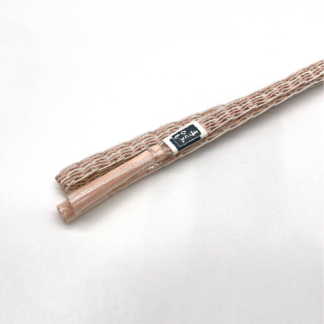 (新品)帯締め 正絹 NEWランク  乙女色（おとめいろ） 単衣用 夏用  長さ約168cm 幅約1.2cm カジュアル ピンク系 1135005651313