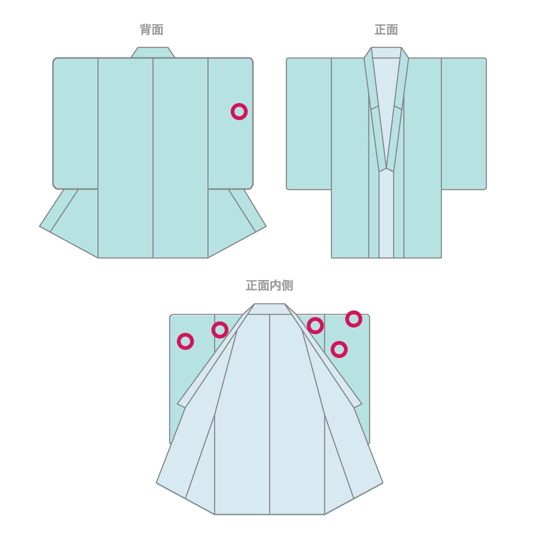 Men's Silk B-Rank Kimono, Length 139cm, Sleeve Length 68.5cm, Small Kasuri Pattern, Tortoise Shell Pattern, Lined, Black, Product Number: 1119001424310